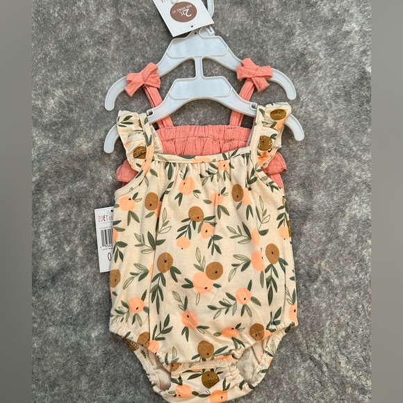 Baby Girl Summer Set Size 0-3 Months - Picture 2 of 2